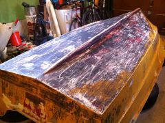 Skrovet hade helt klart sett sina bästa dar